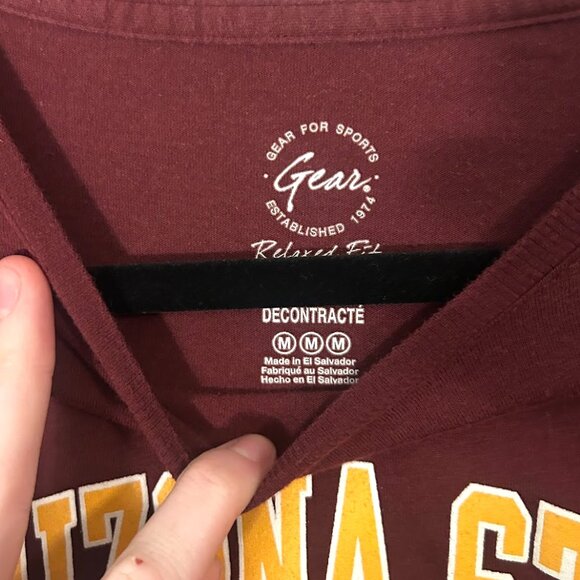 Arizona State Red Long Sleeve - Picture 2 of 3